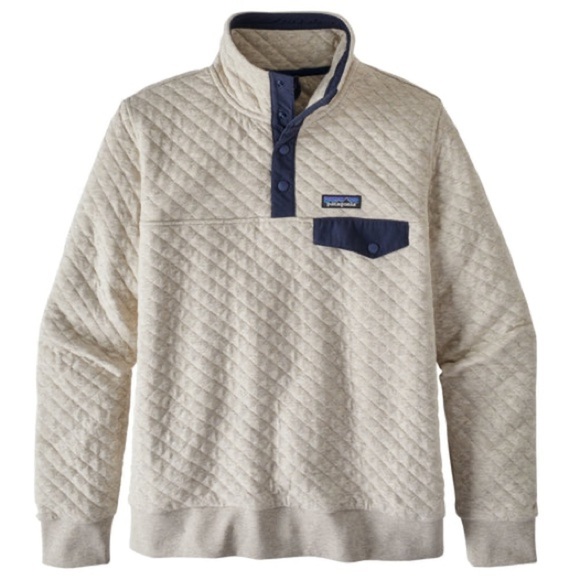 Patagonia® Worn Wear W's Organic Cotton Quilt Snap-T Pullover
Birch White & Navy - Picture 2 of 9